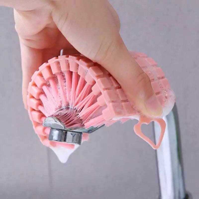 360˚ Degree Flexible Corner Cleaning Brush, Kitchen Sink Brush, Bendable Bristle Brush, Wall Ceramic Tile Floor Cleaning Brush 360˚ Degree Flexible Corner Cleaning Brush, Kitchen Sink Brush, Bendable Bristle Brush, Wall Ceramic Tile Floor Cleaning Brush